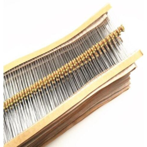 2.7K Ohm 1/8 Watt 5% Carbon Film Resistor (100 Piece Lot) 299-2.7K-RC